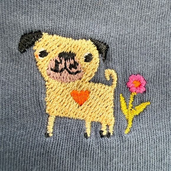 Fave Little Things Embroidered Boxy Tee - Picture 12 of 13